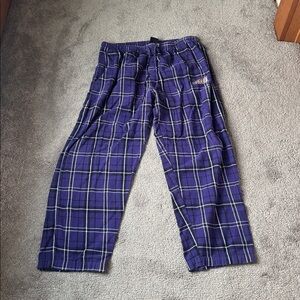 Concepts Sport Purple Plaid JMU James Madison University Flannel Pants SIZE L